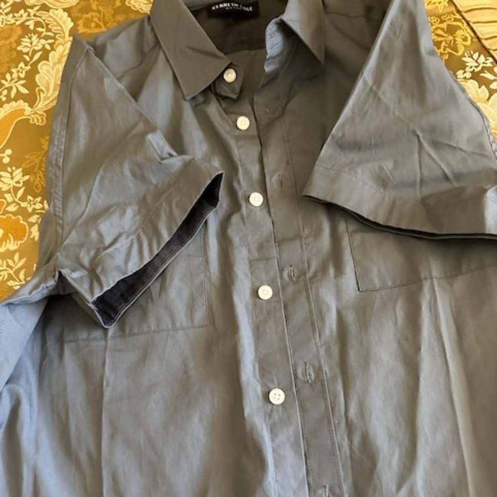 Kenneth Cole grey shirt